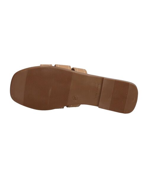 INTER-CHAUSSURES / インター ショシュール サンダル | 【Oh my Sandals】ステッチフラットミュールサンダル | 詳細28