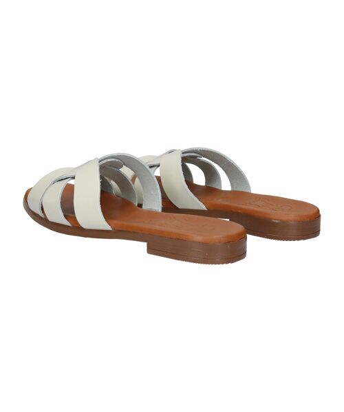 INTER-CHAUSSURES / インター ショシュール サンダル | 【Oh my Sandals】フラットレザーミュールサンダル | 詳細3