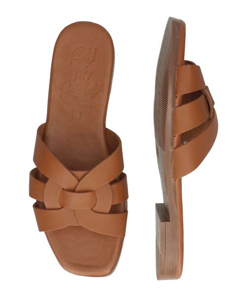 INTER-CHAUSSURES / インター ショシュール サンダル | 【Oh my Sandals】フラットレザーミュールサンダル | 詳細16