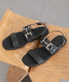 INTER-CHAUSSURES / インター ショシュール サンダル | 【Oh my Sandals】ローヒールバックバンドビットサンダル
