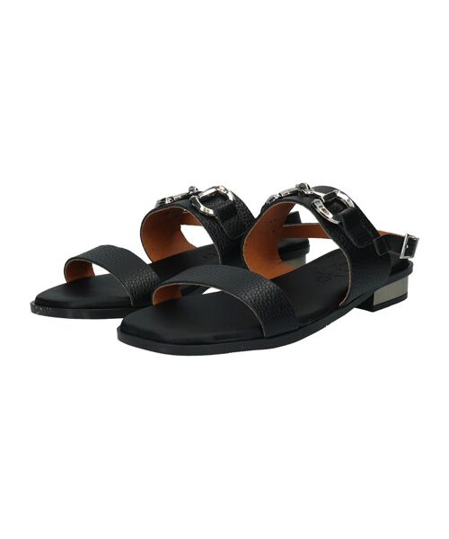 INTER-CHAUSSURES / インター ショシュール サンダル | 【Oh my Sandals】ローヒールバックバンドビットサンダル | 詳細1