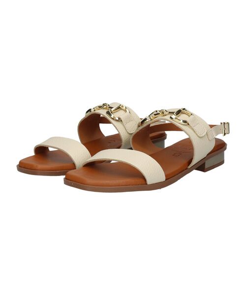 INTER-CHAUSSURES / インター ショシュール サンダル | 【Oh my Sandals】ローヒールバックバンドビットサンダル | 詳細10