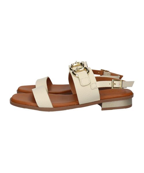 INTER-CHAUSSURES / インター ショシュール サンダル | 【Oh my Sandals】ローヒールバックバンドビットサンダル | 詳細11
