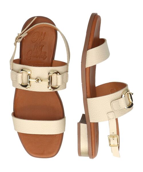 INTER-CHAUSSURES / インター ショシュール サンダル | 【Oh my Sandals】ローヒールバックバンドビットサンダル | 詳細16