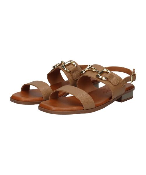 INTER-CHAUSSURES / インター ショシュール サンダル | 【Oh my Sandals】ローヒールバックバンドビットサンダル | 詳細19