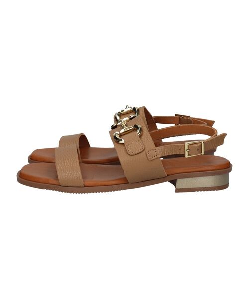 INTER-CHAUSSURES / インター ショシュール サンダル | 【Oh my Sandals】ローヒールバックバンドビットサンダル | 詳細20