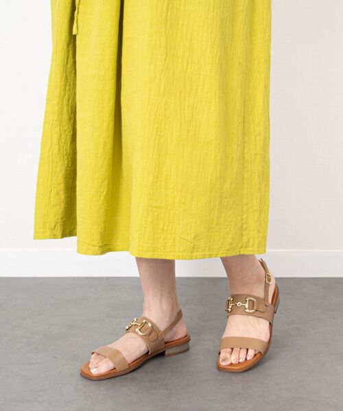 INTER-CHAUSSURES / インター ショシュール サンダル | 【Oh my Sandals】ローヒールバックバンドビットサンダル | 詳細26