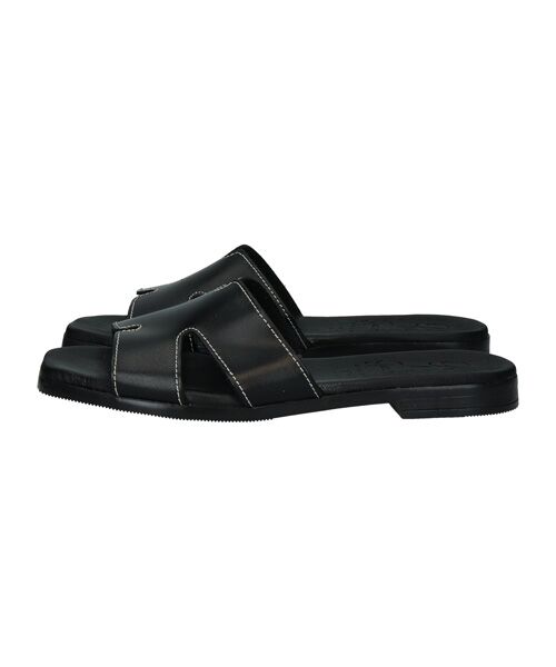 INTER-CHAUSSURES / インター ショシュール サンダル | 【Oh my Sandals】スクエアトウフラットミュールサンダル | 詳細2