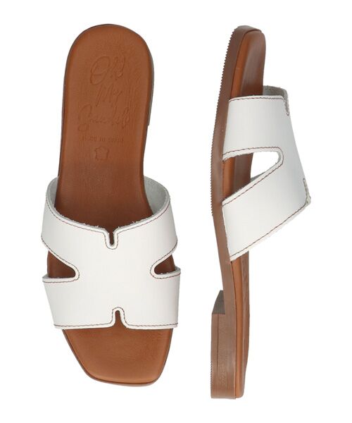 INTER-CHAUSSURES / インター ショシュール サンダル | 【Oh my Sandals】スクエアトウフラットミュールサンダル | 詳細13