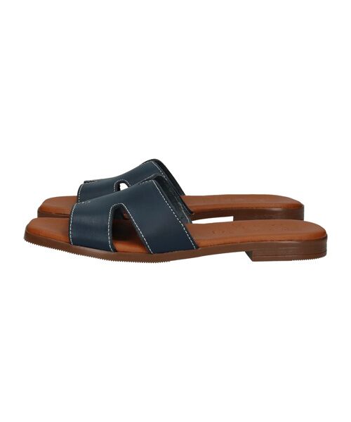 INTER-CHAUSSURES / インター ショシュール サンダル | 【Oh my Sandals】スクエアトウフラットミュールサンダル | 詳細21