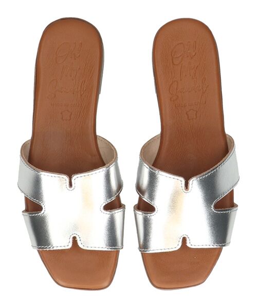 INTER-CHAUSSURES / インター ショシュール サンダル | 【Oh my Sandals】スクエアトウフラットミュールサンダル | 詳細28