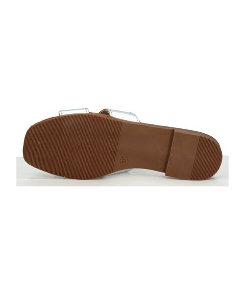 INTER-CHAUSSURES / インター ショシュール サンダル | 【Oh my Sandals】スクエアトウフラットミュールサンダル | 詳細29