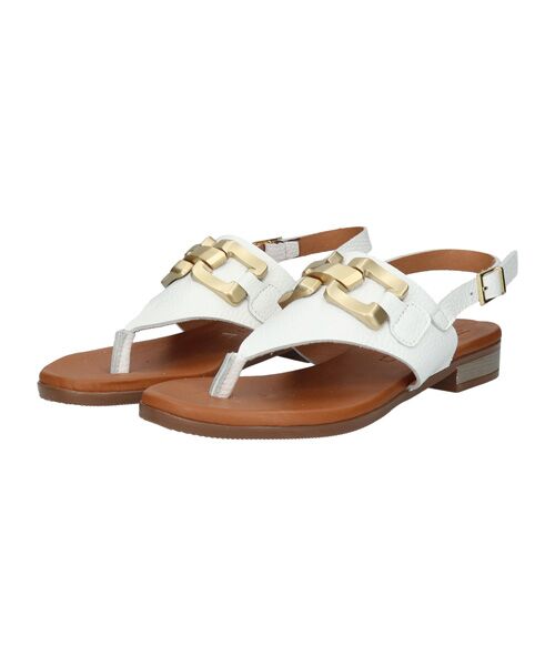 INTER-CHAUSSURES / インター ショシュール サンダル | 【Oh my Sandals】ラウンドトウオーナメントトングサンダル | 詳細10