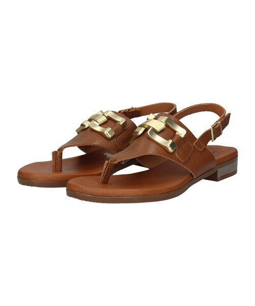 INTER-CHAUSSURES / インター ショシュール サンダル | 【Oh my Sandals】ラウンドトウオーナメントトングサンダル | 詳細17
