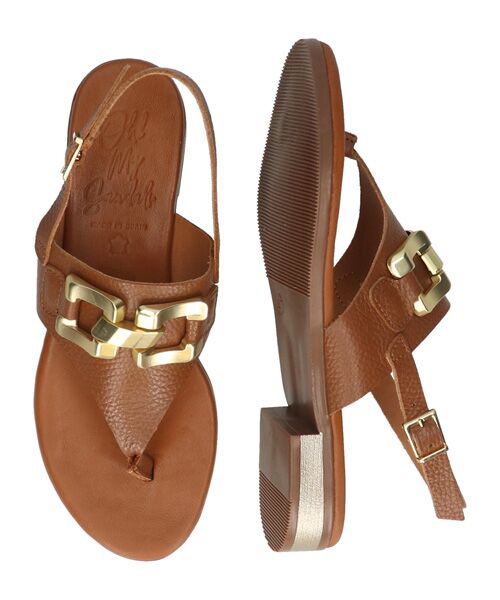 INTER-CHAUSSURES / インター ショシュール サンダル | 【Oh my Sandals】ラウンドトウオーナメントトングサンダル | 詳細23