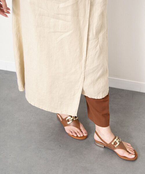 INTER-CHAUSSURES / インター ショシュール サンダル | 【Oh my Sandals】ラウンドトウオーナメントトングサンダル | 詳細24