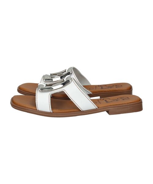 INTER-CHAUSSURES / インター ショシュール サンダル | 【Oh my Sandals】メタルバックルフラットサンダル | 詳細7