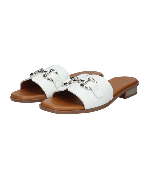 INTER-CHAUSSURES / インター ショシュール サンダル | 【Oh my Sandals】ローヒールビットスライドサンダル | 詳細10