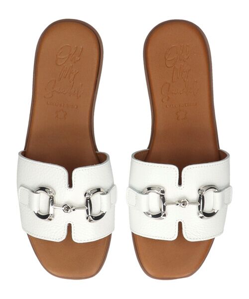 INTER-CHAUSSURES / インター ショシュール サンダル | 【Oh my Sandals】ローヒールビットスライドサンダル | 詳細10