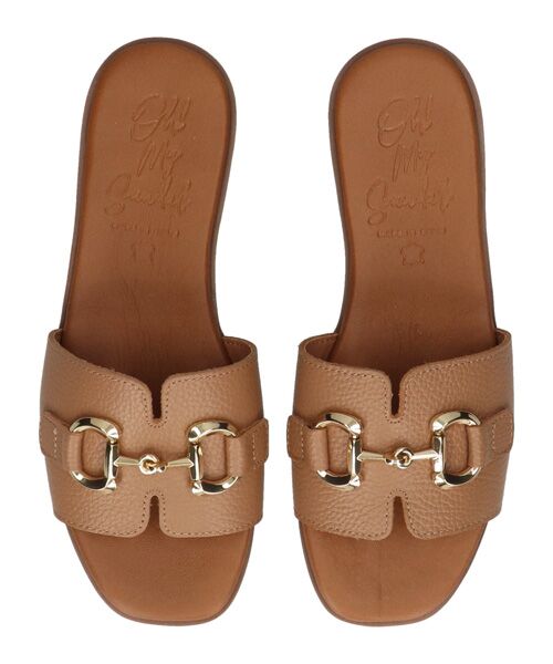 INTER-CHAUSSURES / インター ショシュール サンダル | 【Oh my Sandals】ローヒールビットスライドサンダル | 詳細16