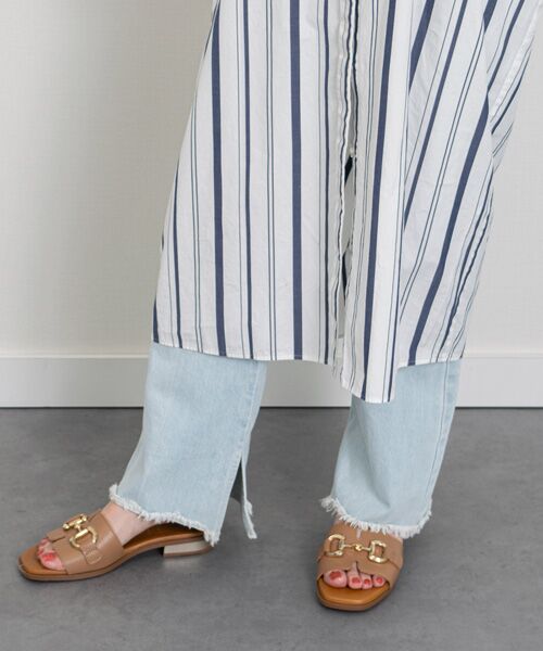 INTER-CHAUSSURES / インター ショシュール サンダル | 【Oh my Sandals】ローヒールビットスライドサンダル | 詳細27