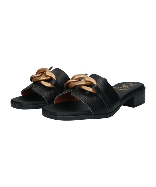 INTER-CHAUSSURES / インター ショシュール サンダル | 【Oh my Sandals】メタルオーナメントミュールサンダル | 詳細1