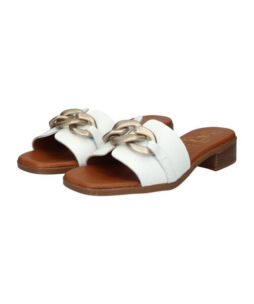 INTER-CHAUSSURES / インター ショシュール サンダル | 【Oh my Sandals】メタルオーナメントミュールサンダル | 詳細10