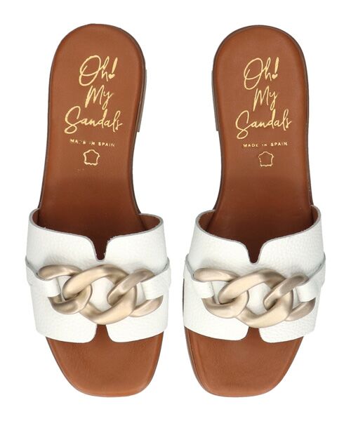 INTER-CHAUSSURES / インター ショシュール サンダル | 【Oh my Sandals】メタルオーナメントミュールサンダル | 詳細12