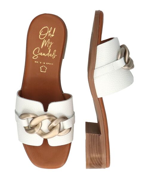 INTER-CHAUSSURES / インター ショシュール サンダル | 【Oh my Sandals】メタルオーナメントミュールサンダル | 詳細14