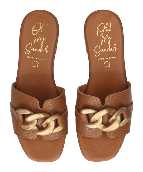 INTER-CHAUSSURES / インター ショシュール サンダル | 【Oh my Sandals】メタルオーナメントミュールサンダル | 詳細19