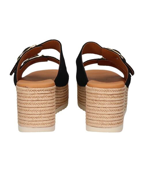 INTER-CHAUSSURES / インター ショシュール サンダル | 【Oh my Sandals】ダブルバックル厚底ウエッジサンダル | 詳細3