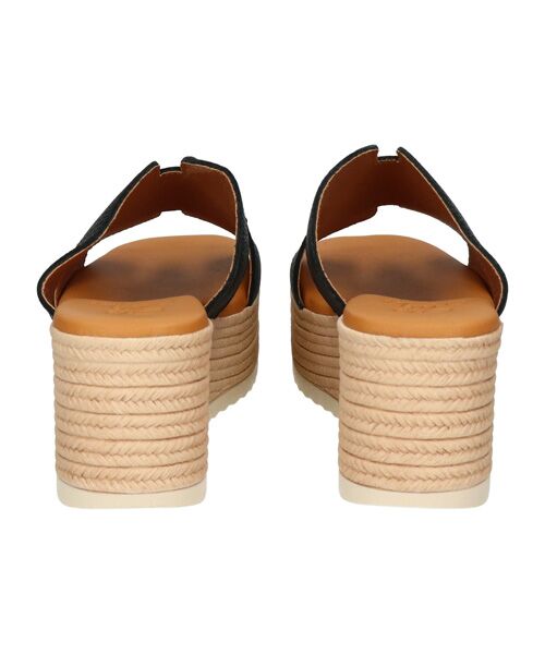 INTER-CHAUSSURES / インター ショシュール サンダル | 【Oh my Sandals】厚底ウエッジレザーサンダル | 詳細2