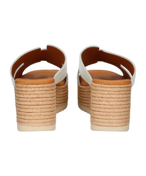 INTER-CHAUSSURES / インター ショシュール サンダル | 【Oh my Sandals】厚底ウエッジレザーサンダル | 詳細4
