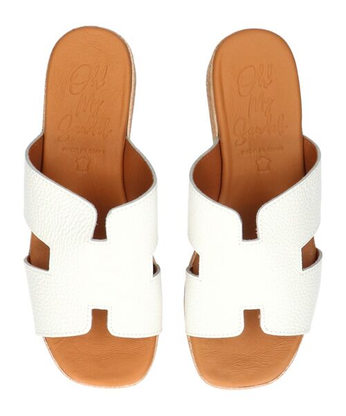 INTER-CHAUSSURES / インター ショシュール サンダル | 【Oh my Sandals】厚底ウエッジレザーサンダル | 詳細5