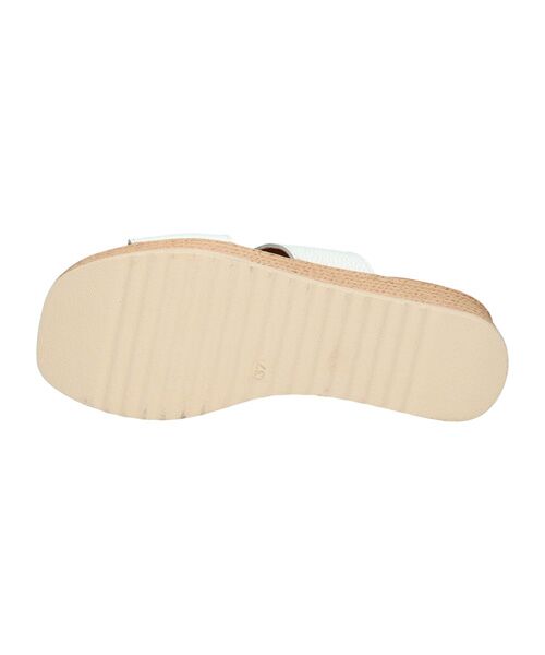 INTER-CHAUSSURES / インター ショシュール サンダル | 【Oh my Sandals】厚底ウエッジレザーサンダル | 詳細6