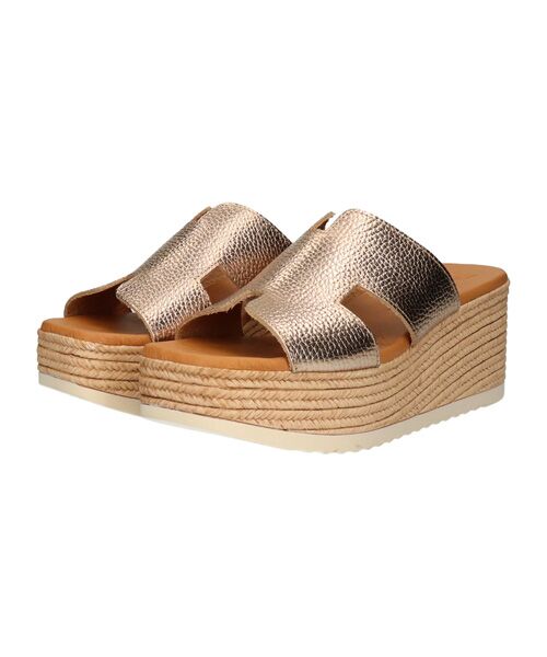 INTER-CHAUSSURES / インター ショシュール サンダル | 【Oh my Sandals】厚底ウエッジレザーサンダル | 詳細19