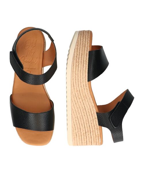 INTER-CHAUSSURES / インター ショシュール サンダル | 【Oh my Sandals】厚底アンクルストラップサンダル | 詳細7