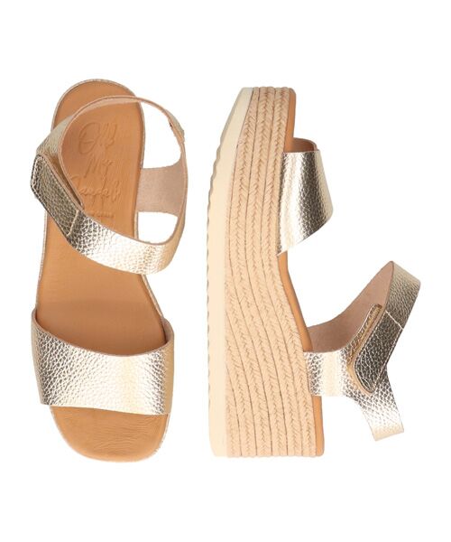 INTER-CHAUSSURES / インター ショシュール サンダル | 【Oh my Sandals】厚底アンクルストラップサンダル | 詳細25