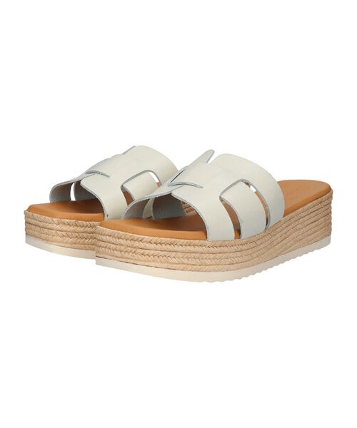 INTER-CHAUSSURES / インター ショシュール サンダル | 【Oh my Sandals】厚底レザースライドサンダル | 詳細2