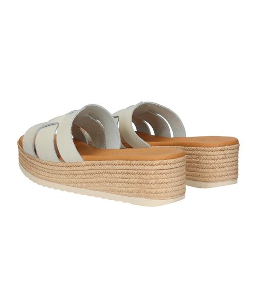 INTER-CHAUSSURES / インター ショシュール サンダル | 【Oh my Sandals】厚底レザースライドサンダル | 詳細4