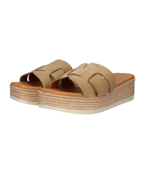 INTER-CHAUSSURES / インター ショシュール サンダル | 【Oh my Sandals】厚底レザースライドサンダル | 詳細10