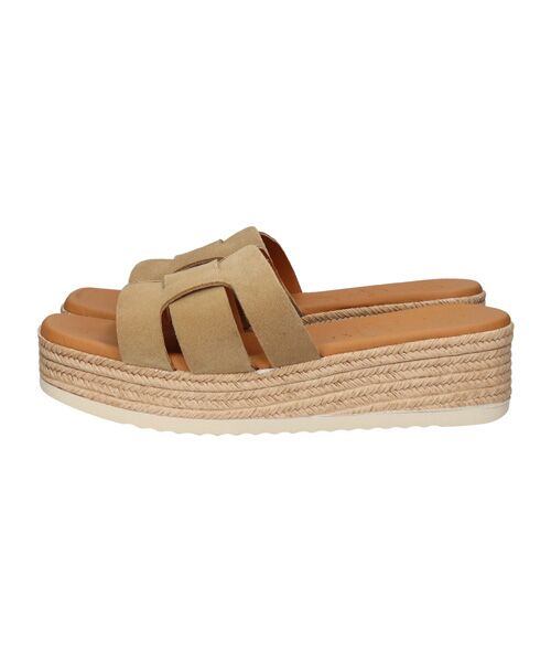 INTER-CHAUSSURES / インター ショシュール サンダル | 【Oh my Sandals】厚底レザースライドサンダル | 詳細11