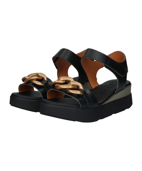 INTER-CHAUSSURES / インター ショシュール サンダル | 【Oh my Sandals】メタルオーナメント厚底サンダル | 詳細1