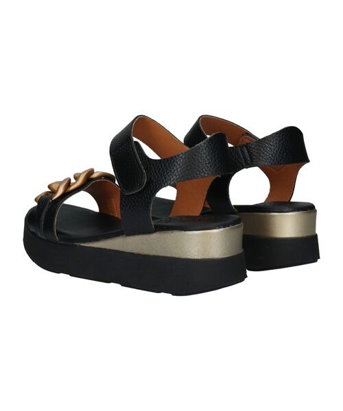 INTER-CHAUSSURES / インター ショシュール サンダル | 【Oh my Sandals】メタルオーナメント厚底サンダル | 詳細3
