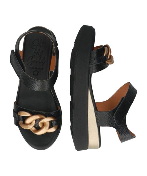 INTER-CHAUSSURES / インター ショシュール サンダル | 【Oh my Sandals】メタルオーナメント厚底サンダル | 詳細7