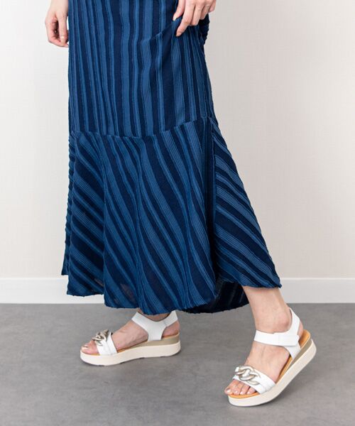 INTER-CHAUSSURES / インター ショシュール サンダル | 【Oh my Sandals】メタルオーナメント厚底サンダル | 詳細17