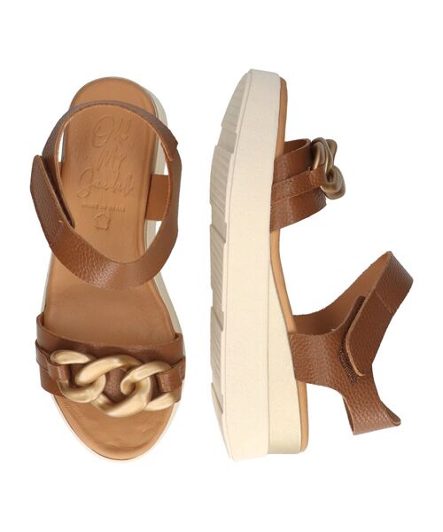 INTER-CHAUSSURES / インター ショシュール サンダル | 【Oh my Sandals】メタルオーナメント厚底サンダル | 詳細26