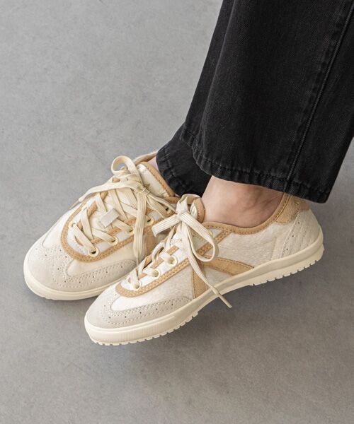 INTER-CHAUSSURES / インター ショシュール スニーカー | 【ASFVLT】異素材コンビカジュアルスニーカー | 詳細9