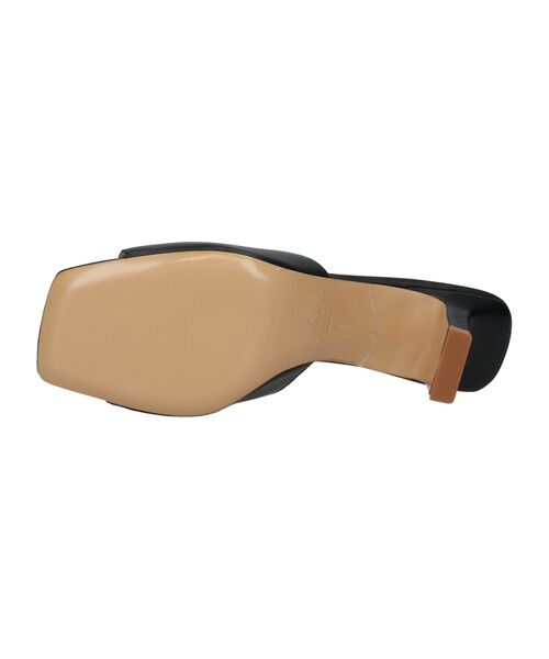 INTER-CHAUSSURES / インター ショシュール サンダル | 【FABIO RUSCONI】スクエアトウセンターシームミュール | 詳細6