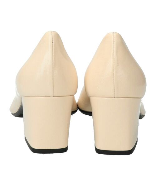 INTER-CHAUSSURES / インター ショシュール パンプス | 【INTER-CHAUSSURES】スクエアトウプレーンパンプス | 詳細12